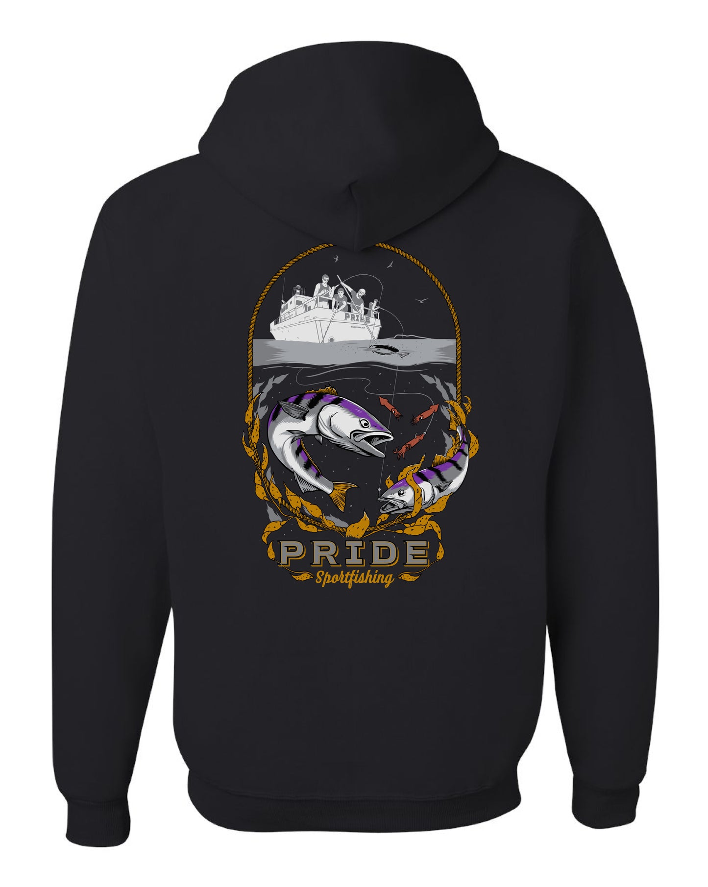 Pride Boat Hooded Sweatshirt